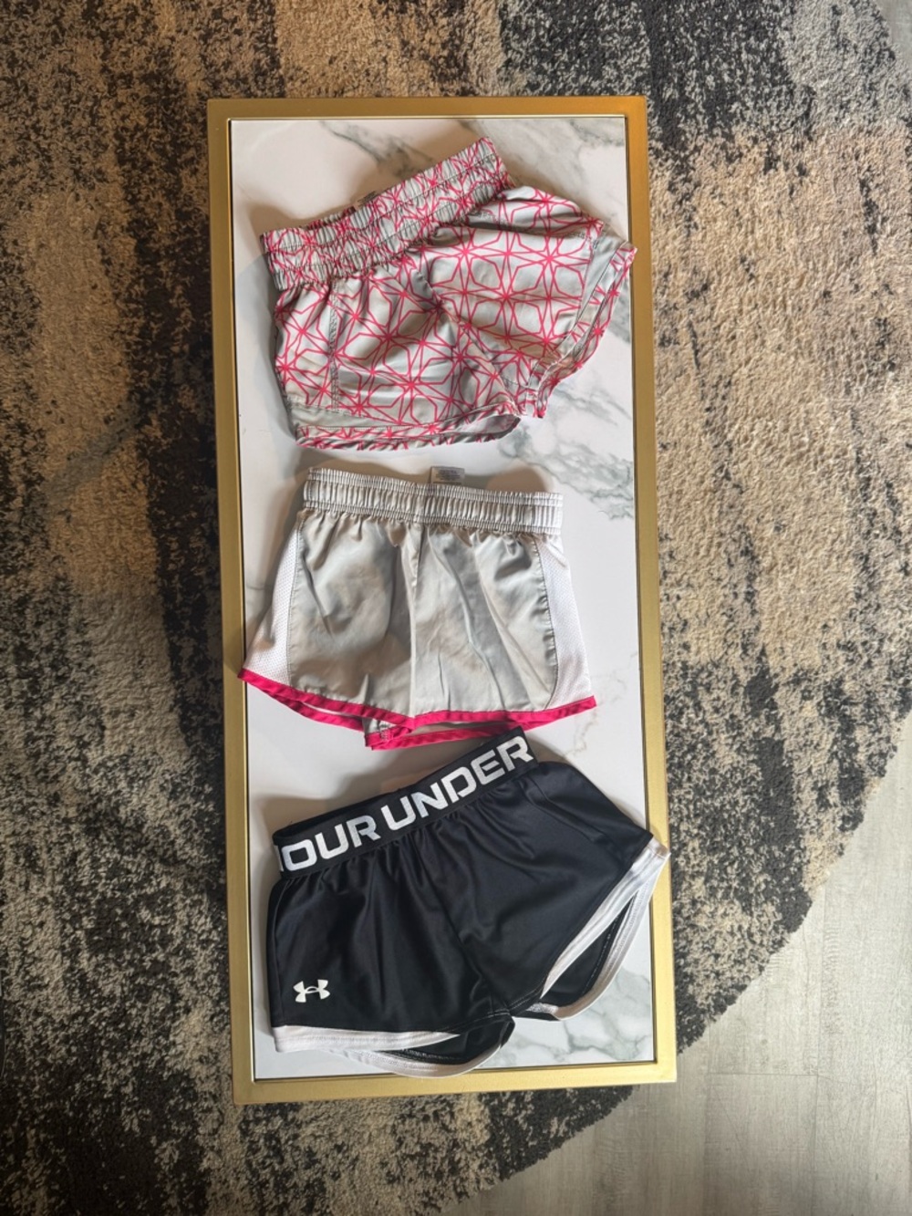 Set of 3 youth Athletic Shorts size 4/5!